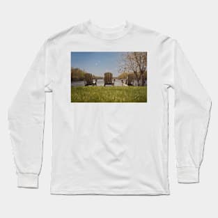 Adirondack Chairs With a View Long Sleeve T-Shirt